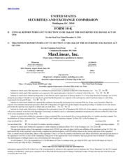 MaxLinear, Inc.