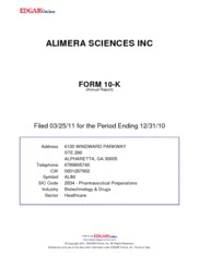 Alimera Sciences, Inc.