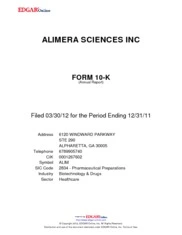 Alimera Sciences, Inc.