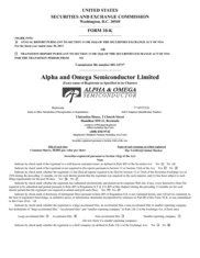 Alpha & Omega Semiconductor