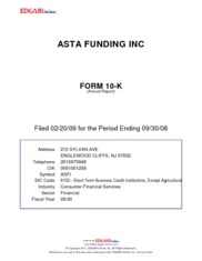 Asta Funding