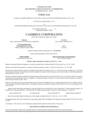Cambrex Corporation