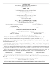 Cambrex Corporation