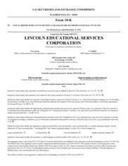 Lincoln Educational Services Corporation