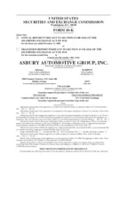 Asbury Automotive Group, Inc.