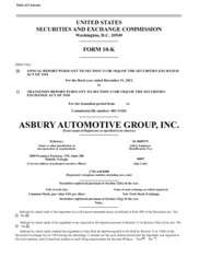 Asbury Automotive Group, Inc.