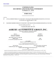 Asbury Automotive Group, Inc.