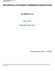 CorMedix, Inc.