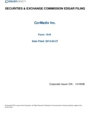 CorMedix, Inc.