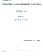 CorMedix, Inc.