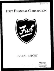 First Financial Corp