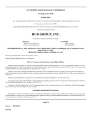 Hub Group Inc
