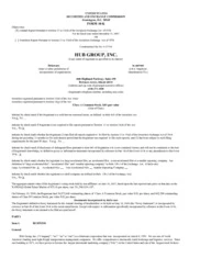 Hub Group Inc