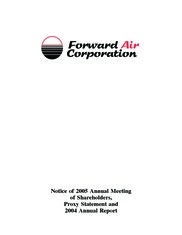 Forward Air Corp.