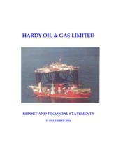 Hardy Oil & Gas PLC