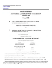 Allient Inc