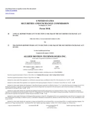 Allient Inc