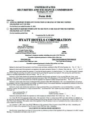 Hyatt Hotels Corporation