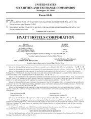 Hyatt Hotels Corporation