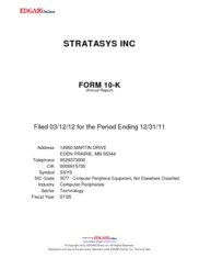 Stratasys Inc.