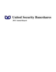 United Security Bancshares