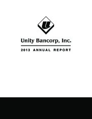 Unity Bancorp, Inc.