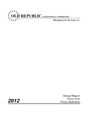 Old Republic International Corp.