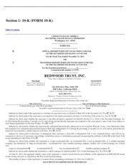 Redwood Trust Inc.