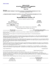 Summit Midstream Partners LP