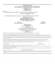 Hub Group Inc