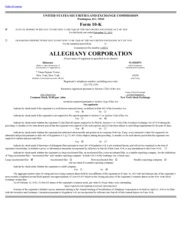 Alleghany Corporation