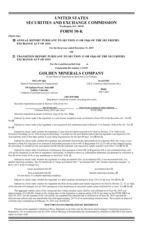 Golden Minerals Company