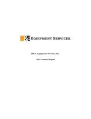 H&E Equipment Services Inc.