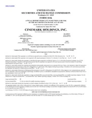 Cinemark Holdings