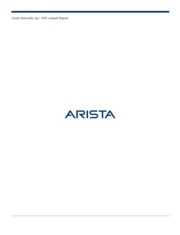 Arista Networks Inc