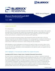 Bluerock Residential Growth REIT Inc