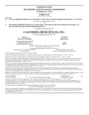 Calithera Biosciences Inc
