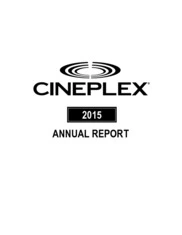 Cineplex Entertainment Limited Partnership