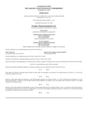 Foamix Pharmaceuticals Ltd