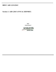 Horizon Bancorp
