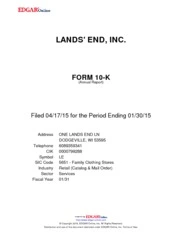 Lands' End, Inc.