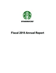 Starbucks Corp.