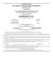 SurModics Inc.