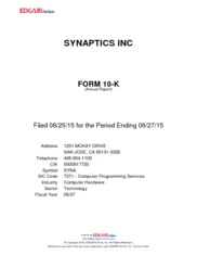 Synaptics Inc.