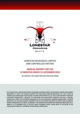 Lonestar Resources Ltd