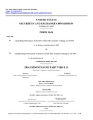 TransMontaigne Partners L.P.