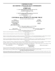 Universal Health Realty Income Trust