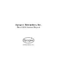 Apogee Enterprises, Inc.