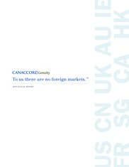 Canaccord Genuity Group Inc