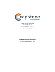 Capstone Copper Corp.